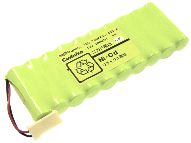 [10N-700AACL-KOB-2 10N-700AACL]SANYO 三洋電機 非常灯電池 産業用照明 誘導非常灯 住設警報機器 バッテリーセル交換