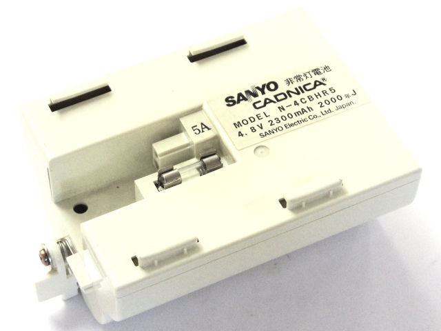 [N-4CBHR5 FSK027]SANYO 三洋電機 非常灯電池 産業用照明 誘導非常灯 住設警報機器 バッテリーセル交換