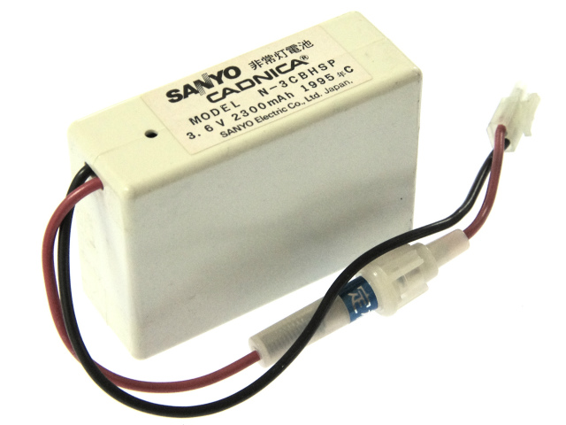 [N-3CBHSP FSK013]SANYO 三洋電機 非常灯電池 産業用照明 誘導非常灯 住設警報機器 バッテリーセル交換
