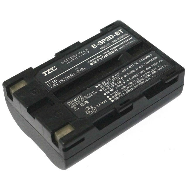 [B-SP2D-BT、MODEL: RB-B2002A]TEC 東芝テック 小型 携帯プリンタ B-SP2D 他 バッテリーセル交換