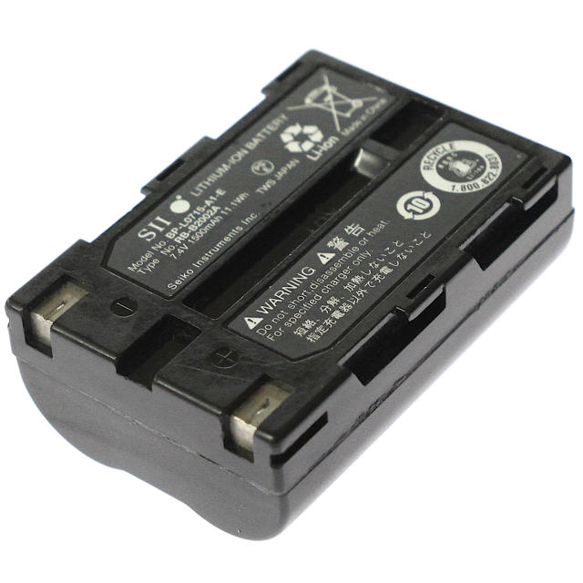 [BP-L0715-A1-E、RB-B2002A]SII セイコーインスツル 小型携帯プリンタ B-SP2D 他 バッテリーセル交換