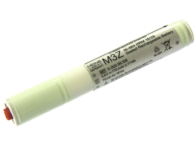 [3.6V NiMH X-02.99.106 X-002.99.106 M3Z]HEINE 眼科用トランスイルミネーター コンパクト充電ハンドル 3.6V バッテリーセル交換