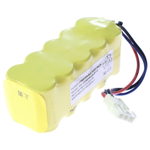 [MODEL:MD-SC2000mAh P*10]KIORITZ 共立 やまびこ 充電式噴霧器 SBR160K 他 バッテリーセル交換