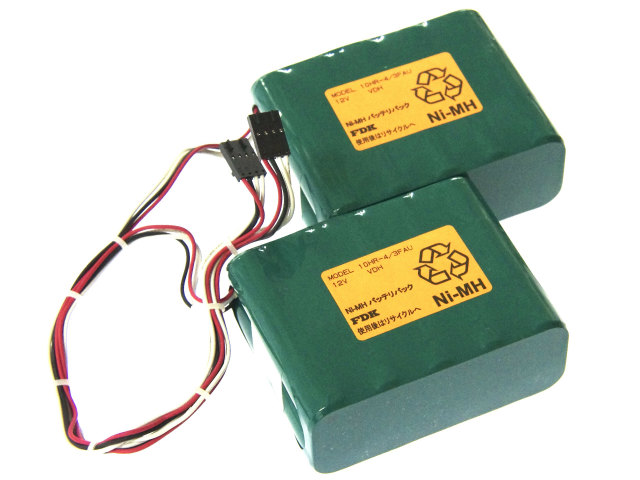 [MODEL 10HR-4/3FAU 2個セット]FDK 10HR-4/3FAU 2個セットタイプ バッテリーセル交換