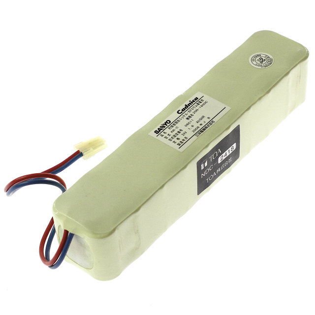 [20N-1800C、KR-C、NDC-2418]TOA SANYO サンヨー 三洋電機 Panasonic 自動火災報知機受信機 非常放送用 住設警報機器 バッテリーセル交換