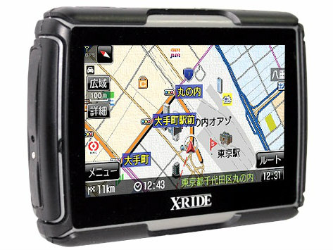 [RM-XR430MC]アール ダブリュー シー X-RIDE バイク用 ポータブルナビゲーション バッテリーセル交換