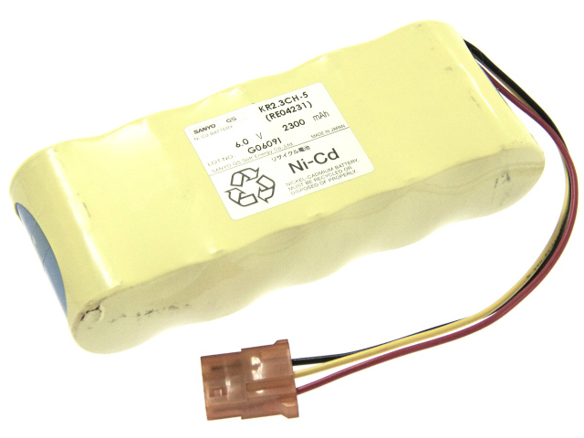 [KR2.3CH-5 RE04231]サンヨー GS ソラー式 LED照明器具(ソーラーフットライト) FS1921 他 バッテリーセル交換