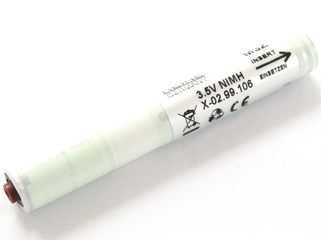[3.5V NiMH X-02.99.106 X-002.99.106 M3Z]HEINE 眼科用トランスイルミネーター コンパクト充電ハンドル 3.5V バッテリーセル交換