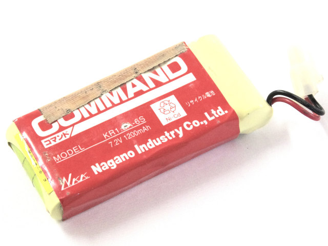 [KR1.2A-6S]長野工業 建設機械用ラジコン COMMAND コマンド Nagano Industry Co.,Ltd バッテリーセル交換
