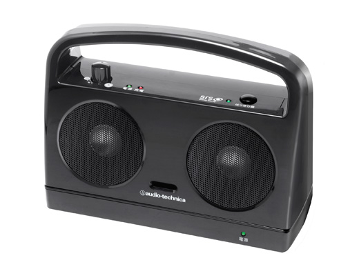 [AT-SP770TV BK AT-SP770TV AT-SP770R]audio-technica ワイヤレス ステレオ スピーカーシステム バッテリーセル交換
