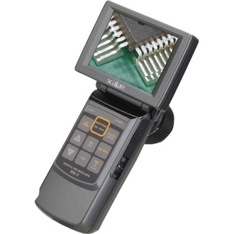 [DG-3x]スカラ コードレス マイクロスコープ 携帯型 デジタル顕微鏡 バッテリーセル交換
