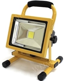 [LEDJT020WH-RYU]WEIMALL 充電式ポータブル投光器 バッテリーセル交換
