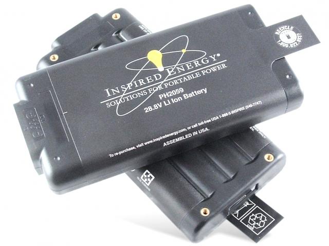 [PH2059HD34]INSPIRED ENERGY PH2059 28.8V High Energy Density Smart Li Ion Battery バッテリーセル交換