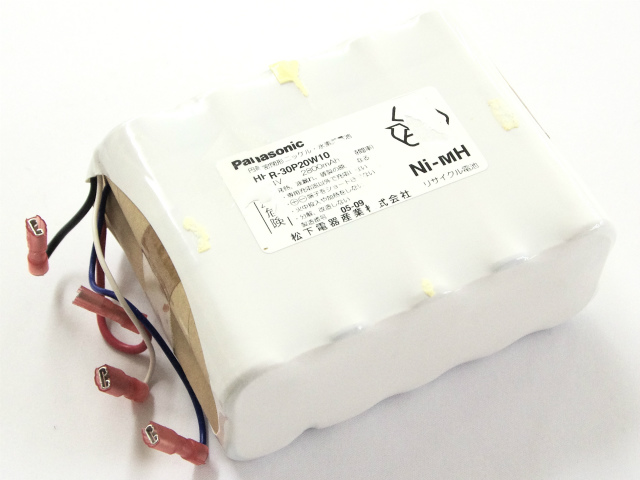 [HHR-30P20W10]Panasonic パナソニック 円筒密閉形 ニッケル水素蓄電池 バッテリーセル交換