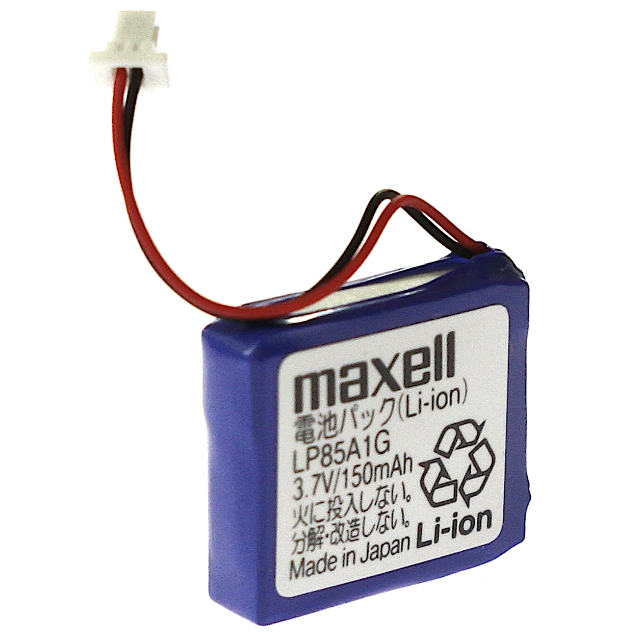 [LP85A1G]昭和薬品 オーラスター 1.0S 1.8S 型式 OS1002 他 maxell 電池パック Li-ion バッテリーセル交換