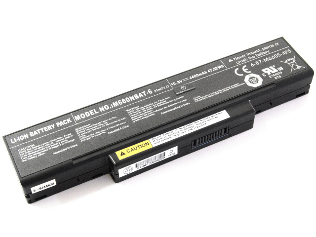 [M660NBAT-6、6-87-M660S-4P5]CLEVO セルボ M661NC 他 バッテリーセル交換