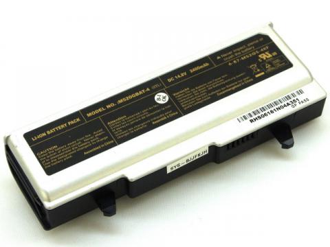 [M520GBAT-4、6-87-M52GS-4KF]CLEVO セルボ M520N、M521N 他 バッテリーセル交換