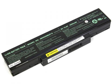 [M660NBAT-6、6-87-M66NS-453]CLEVO セルボ M661NC 他 バッテリーセル交換