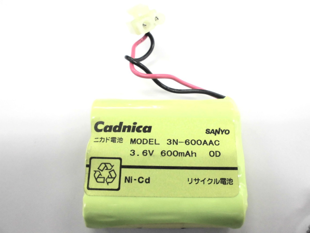 [3N-600AAC]Panasonic パナソニック サンヨー SANYO FDK バッテリーセル交換