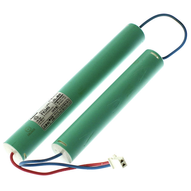 [FK349]Panasonic パナソニック ナショナル 非常灯電池 産業用照明 誘導非常灯 住設警報機器 バッテリーセル交換