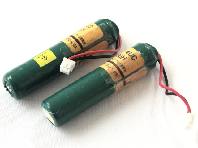 [MODEL 2HR-4UC 1.2V×2]Panasonic パナソニック サンヨー SANYO FDK バッテリーセル交換