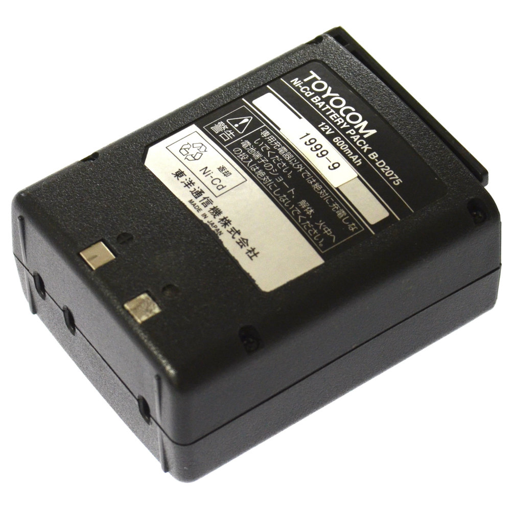 [B-D2075]トヨコム TOYOCOM VHF無線機 TTR-D130-01-10A 他 バッテリーセル交換