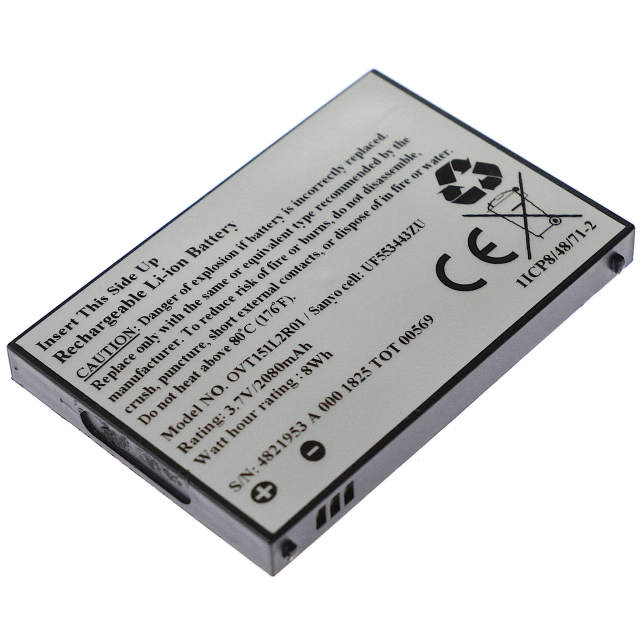 [Model: OVT151L2R01、GES PN: VC-52301622-R]Terminal Handheld VingCard Elsafe ASSA ABLOY バッテリーセル交換