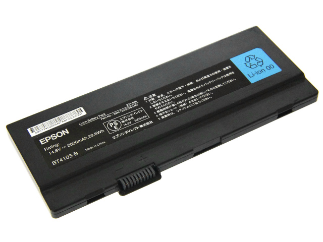 [BT4103-B、BTY-S38]EPSON エプソン NA513E、NA513E-V、NA512E、NA511E 他 バッテリーセル交換