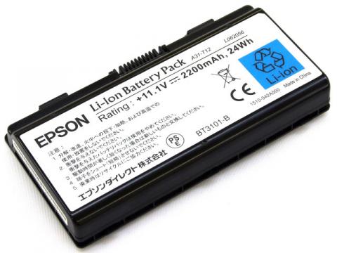 [A31-T12、BT3101-B(11.1、2200mAh)]EPSON エプソン NJシリーズ、CNシリーズ(ブラック)他 標準バッテリーセル交換