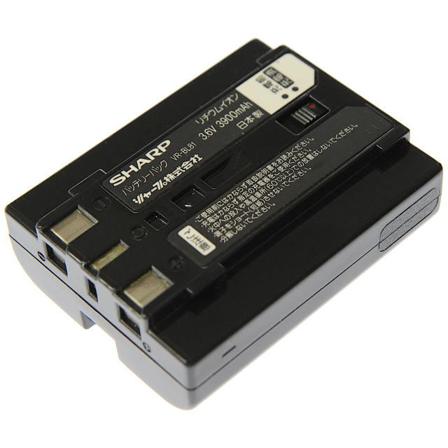 [VR-BL81]シャープ SHARP VL-DH4000、VL-DH5000、VL-HL100、VL-HL50、VL-HL55 他 バッテリーセル交換