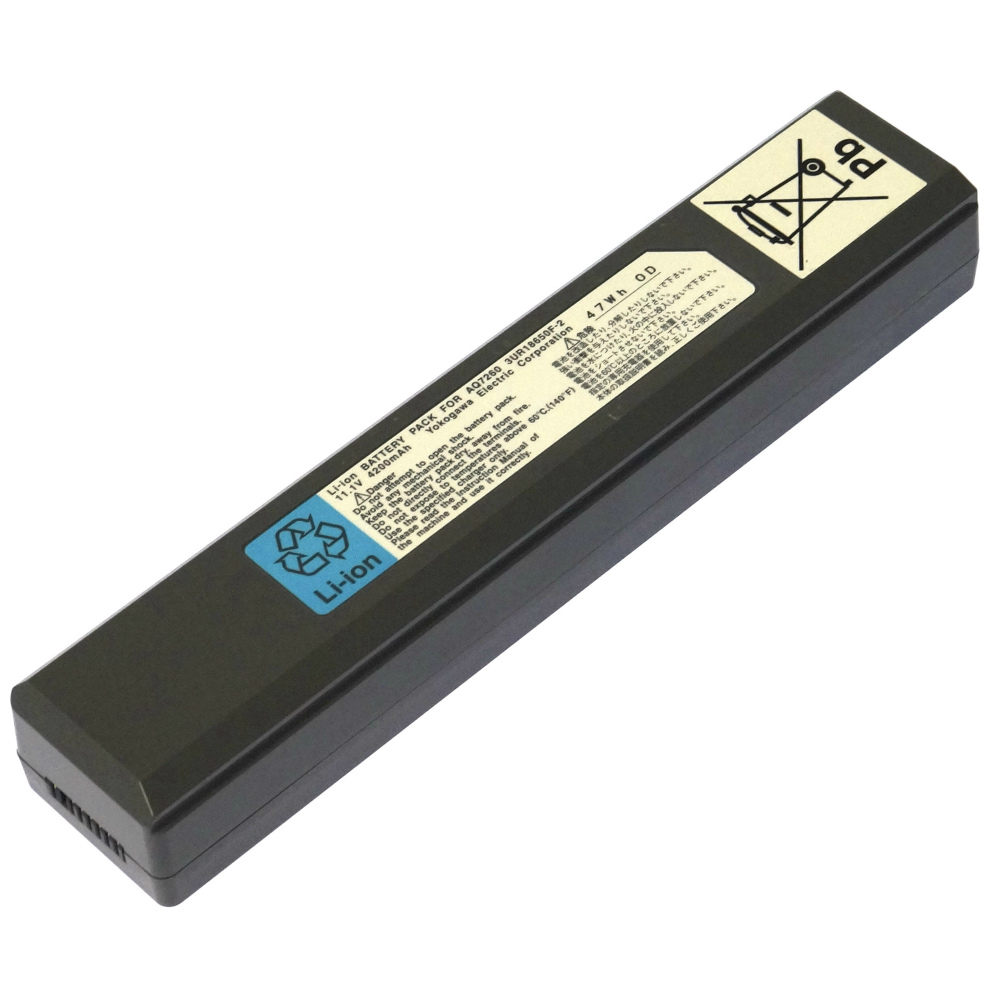 [3UR18650F-2]YOKOGAWA 横河電機 パルス試験器 (OTDR) AQ7260 他 バッテリーセル交換