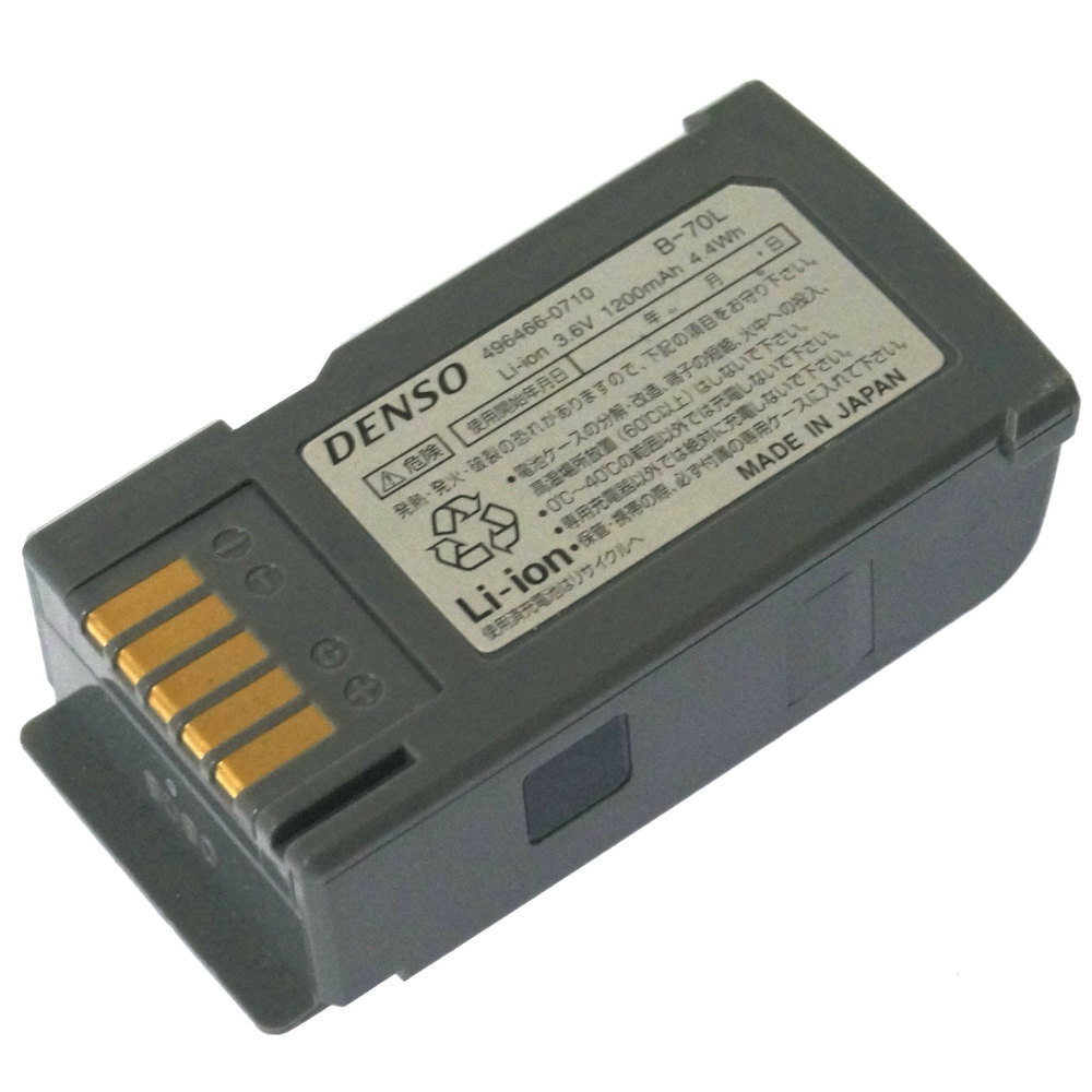 [496466-0710 B-70L]DENSO デンソー ハンディターミナル BHT-100 シリーズ 他 バッテリーセル交換