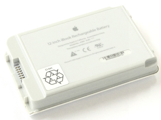 [A1061]Apple アップル iBook G3 G4 12inch バッテリーセル交換
