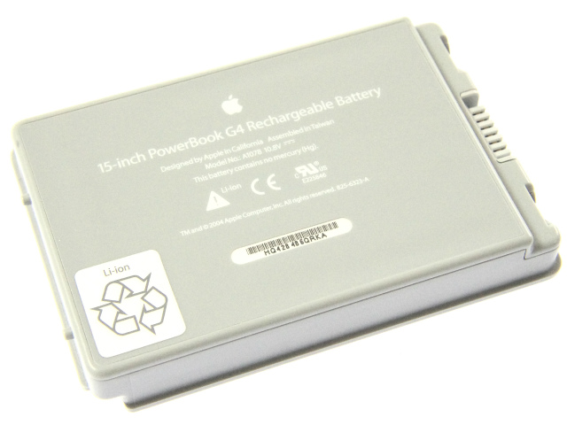 [A1078]Apple アップル PowerBook G4 15inch アルミニウム バッテリーセル交換