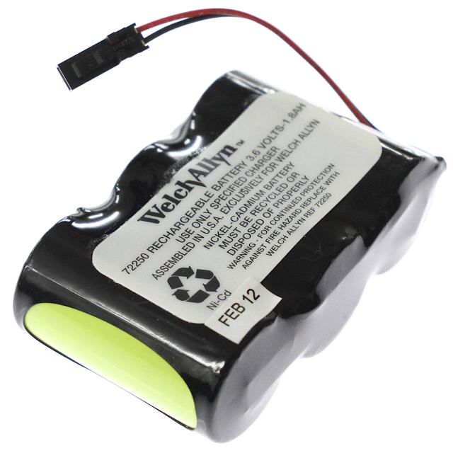 [Welch-Allyn 72250]WelchAllyn ウェルチ アレン ルミビュー  他 バッテリーセル交換