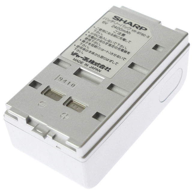 [VR-BT80-S、VR-BT80S]シャープ SHARP VL-EL10、VL-EL12、VL-EL300、VL-EL310、VL-HL1、VL-HL2 他 バッテリーセル交換